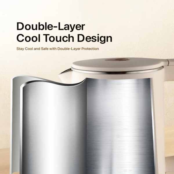 FABER 1.8L Pine-S Jug Kettle FCK DW1808WH | 1500W Fast Boil Heat Resistant Layer - Image 4