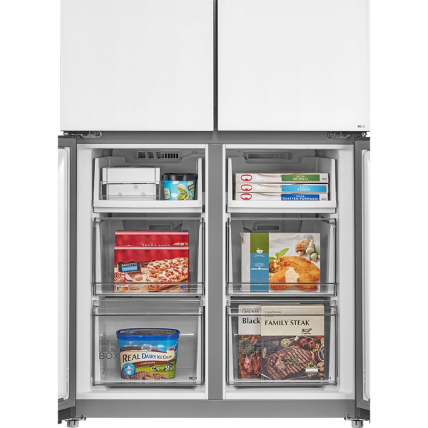 MIDEA 580L Inverter Quattro 4 Doors Smart Refrigerator (Wifi) MDRF633MIF61W - Image 4