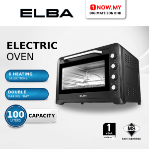 ELBA 100L Electric Oven EEO-G1029(BK) | Rotisseries Convection Function