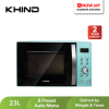 KHIND 23L Microwave Oven MW2301D | 8 Preset Menu 5 Power Selections 