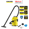 KARCHER Multi-Purpose Vacuum Cleaner WD1 | Compact Safe Wet & Dry