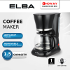 ELBA 1.5L Coffee Maker ECM-R1583(BK)