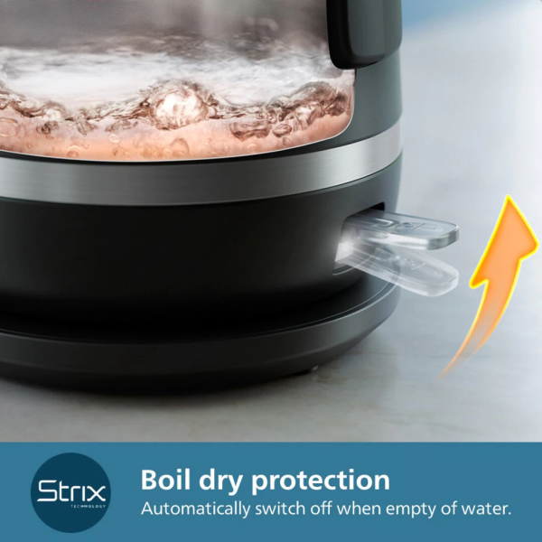 PHILIPS 1.7L Kettle 5000 Series HD9395/90 | Efficient Boiling - Image 3