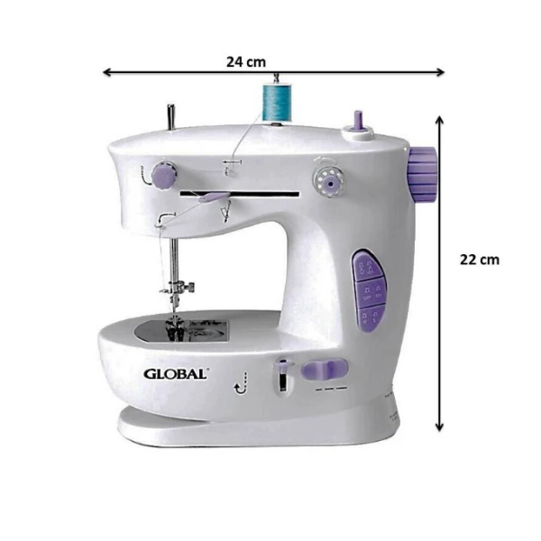 GLOBAL Sewing Machine GSM-338 | Reversible - Image 2