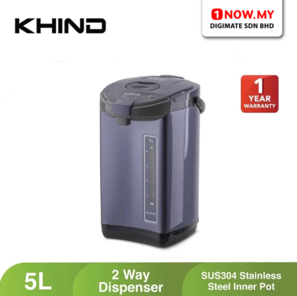 KHIND 5L Thermo Pot AP500C | Fast Boil Dry Protection