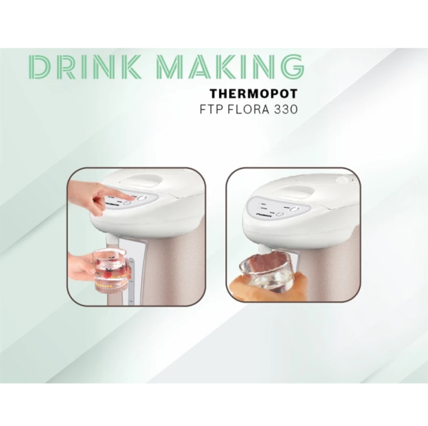 FABER 3L Thermopot FTP FLORA 330 | 750W Reboil Keep Warm - Image 5