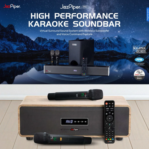 JAZPIPER MAX 2.1 Family Karaoke Sound Bar T10 - Image 2