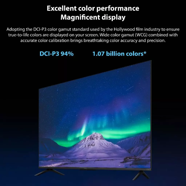 XIAOMI 65" 4K UHD QLED Google TV A Pro 65 2025 L65MA-SSEA | Great Visuals Vibrant Dolby Atmos - Image 4
