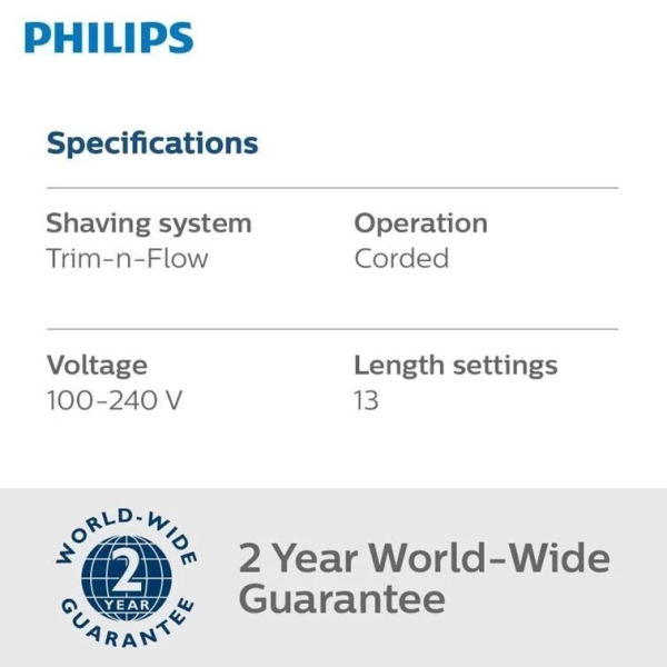PHILIPS 3000 Series Easy Hair Clipper HC3505/15 | Corded DualCut Technology - Image 8
