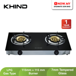 KHIND 2 Burners Gas Cooker Stove GCG6311