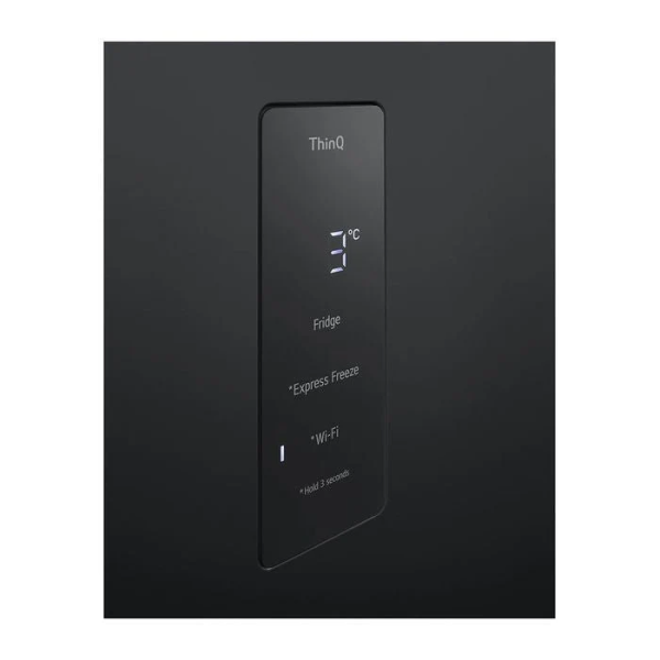 LG 410L Inverter Top Freezer Fridge GN-B372PQBK | 5 Star Energy Efficient Essence Matt Black - Image 9