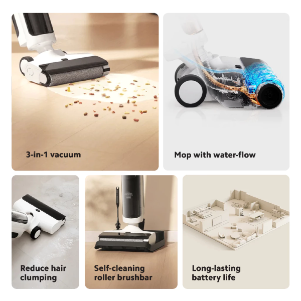 XIAOMI Truclean 3-in-1 Wet and Dry Vacuum Cleaner W20 (BHR8833EU) | Self Cleaning Powerful Suction - Image 2