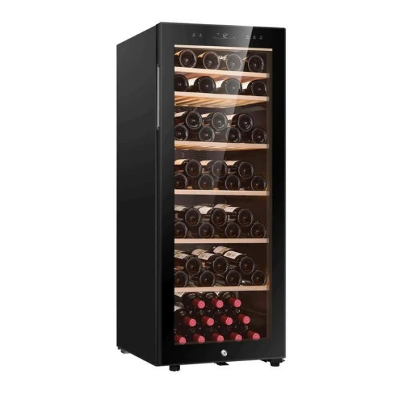 HAIER 198L Wine Chiller HWS-84G | Smart Digital Touch Control Panel Anti-UV Door - Image 4