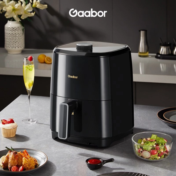 GAABOR 4L Air Fryer AF40M-BK03A | Knob Control Non Stick Coating - Image 2