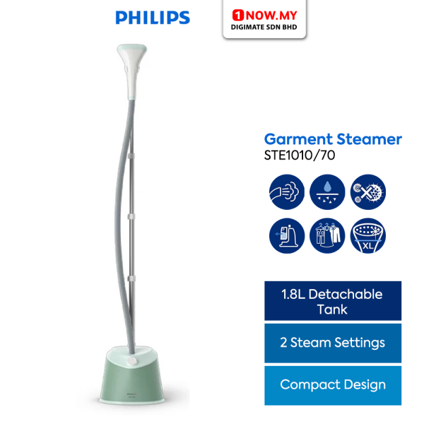 PHILIPS 1000 Series Garment Steamer STE1010/70 | Kills 99.9% Bacteria