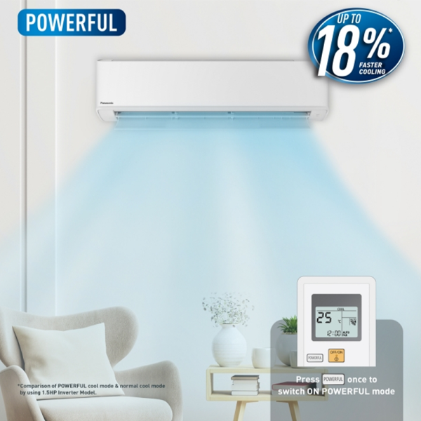 PANASONIC 1HP 1.5HP 2HP 2.5HP Non Inverter Air Conditioner PN Series CS-PN9 / 12WKH CS-PN18 / 24 / 30XKH | PN-WKH PNXKH - Image 5