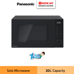 PANASONIC 20L Solo Microwave Oven NN-ST22QBMPQ | 10 Pre-Programmed Auto Menus