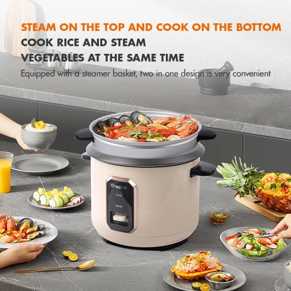 GAABOR 4L Rice Cooker RC-40M01A | One-Button Steam Cook Mechanical Design - Image 4