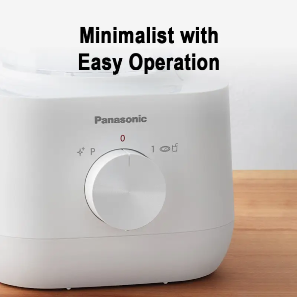 PANASONIC 1L Twin Plastic Blender with Dry Mill MX-EP3171WSK - Image 4