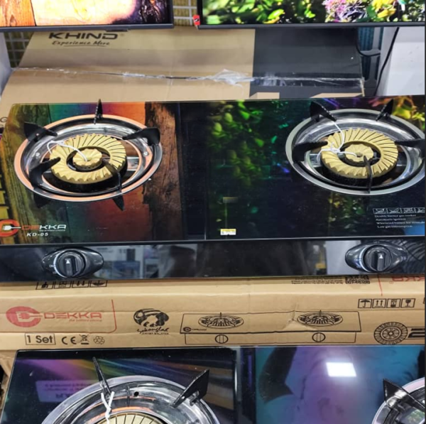 DEKKA KD05 2 Burners Gas Stove KD-05 | Energy Efficiency - Image 2