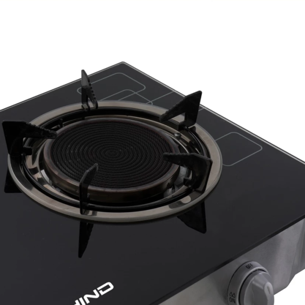 KHIND 2 Burners Infrared Gas Cooker GCGI1500 | Glass Top - Image 4