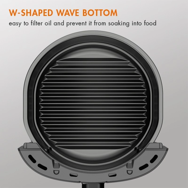 GAABOR 4L Air Fryer AF40M-BK03A | Knob Control Non Stick Coating - Image 5