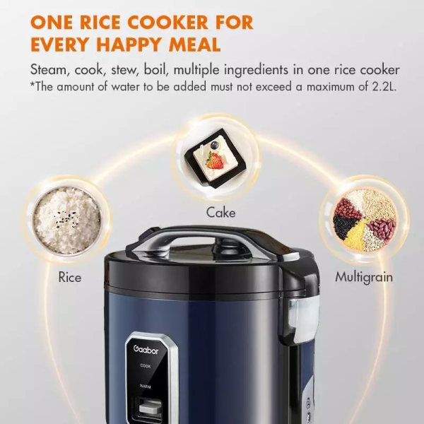 GAABOR 5L Multifunctional Rice Cooker RC50M-BE01A - Image 2