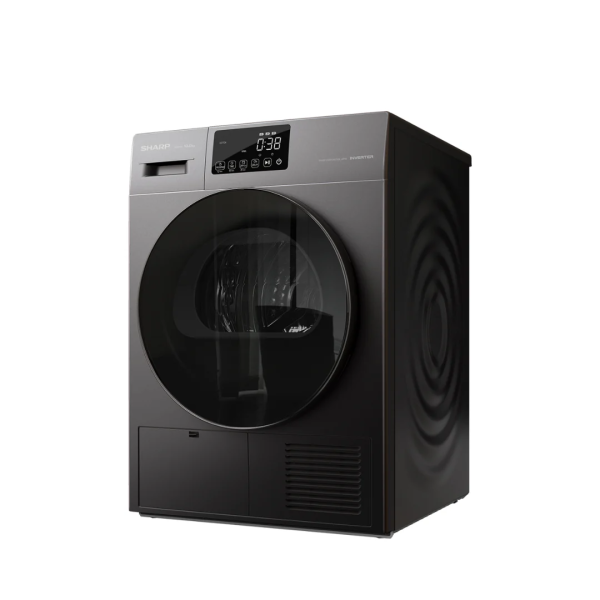 SHARP 10kg Front Load Heat Pump Dryer KDHT10JPG | High Efficient - Image 2