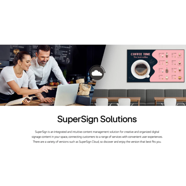 LG 65" UHD Signage Display TV 65UH5N-E | High Resolution Smart Platform (Pre Order) - Image 4