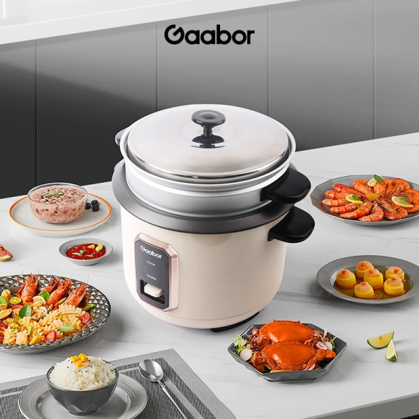 GAABOR 4L Rice Cooker RC-40M01A | One-Button Steam Cook Mechanical Design - Image 2