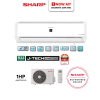 SHARP 1HP J-Tech Inverter Wall Air Conditioner AHXP10YMD | 5 Star Energy Efficient Plasmacluster Cooling