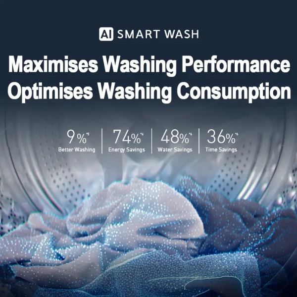 PANASONIC 11.5kg Inverter Front Load Washer NA-V115FA1WM | 5 Star Energy Efficient - Image 6