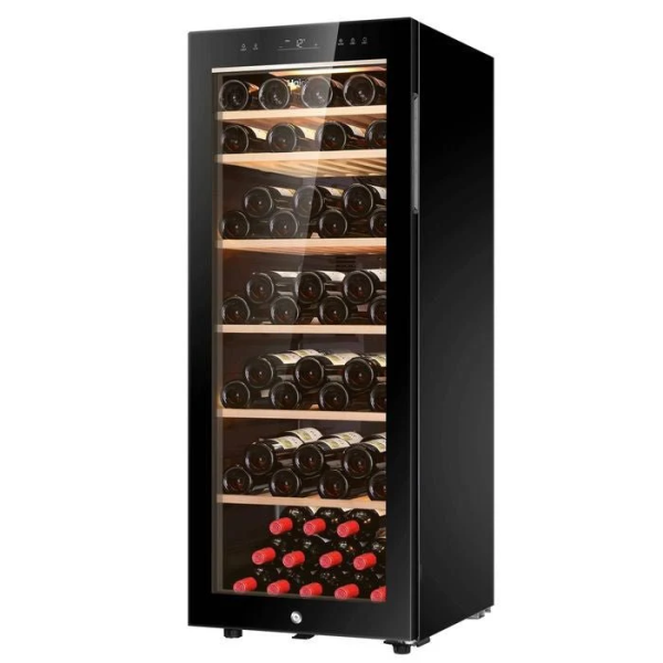 HAIER 198L Wine Chiller HWS-84G | Smart Digital Touch Control Panel Anti-UV Door - Image 2