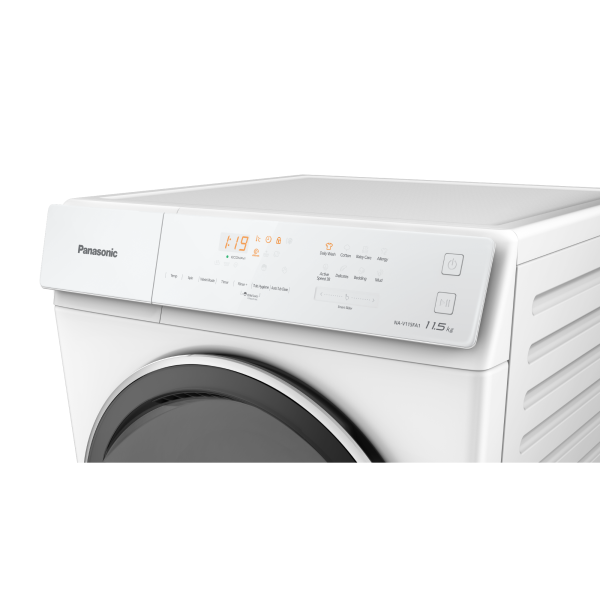 PANASONIC 11.5kg Inverter Front Load Washer NA-V115FA1WM | 5 Star Energy Efficient - Image 3