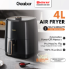 GAABOR 4L Air Fryer AF40M-BK03A | Knob Control Non Stick Coating