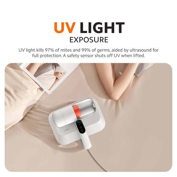 XIAOMI Dust Mite Vacuum Cleaner Pro Corded BHR8942GB | 14,000Pa UV Sterilisation Versatile Cleaning - Image 5