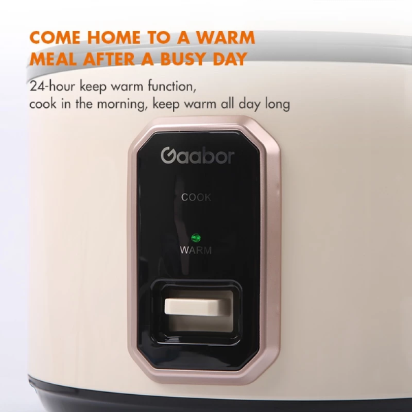 GAABOR 4L Rice Cooker RC-40M02A | One-Touch Steaming Cooking Non-Stick Coating - Image 6