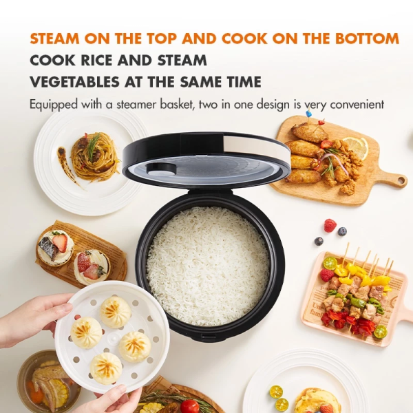 GAABOR 4L Rice Cooker RC-40M02A | One-Touch Steaming Cooking Non-Stick Coating - Image 4