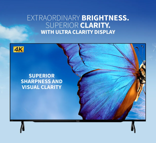 SHARP 50" AQUOS FK1 4K UHD Google TV 4TC50FK1X | Great Accurate Color Display Dolby Atmos - Image 3