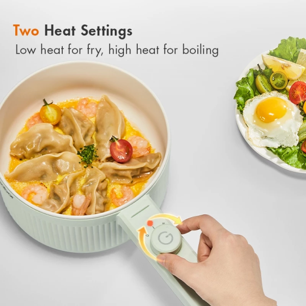GAABOR 2L Non Stick Multi Cooker EC-20M01A | Steam Fry Hot-Pot - Image 3