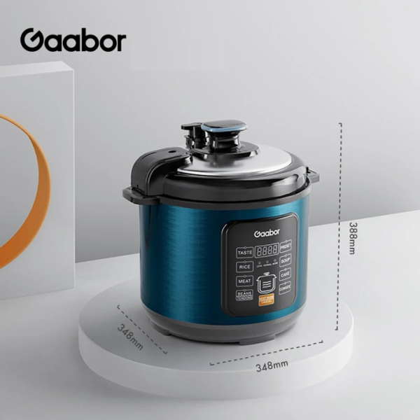 GAABOR 6L Multifunctional Pressure Cooker RC-60E01A | Large Capacity 1000W - Image 2