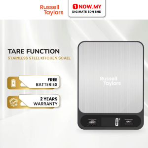 RUSSELL TAYLORS Stainless Steel Kitchen Scale (10kg-1g) KS-20