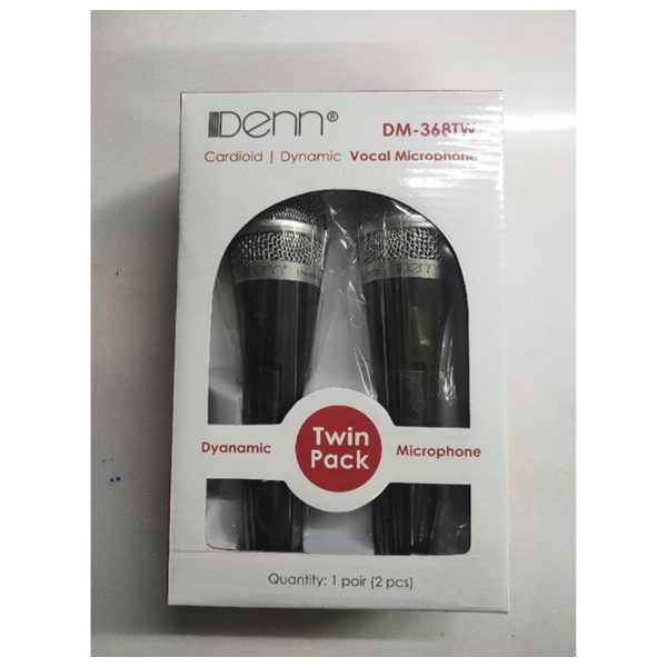 DENN Dynamic Vocal Microphone DM-368TW - Image 4