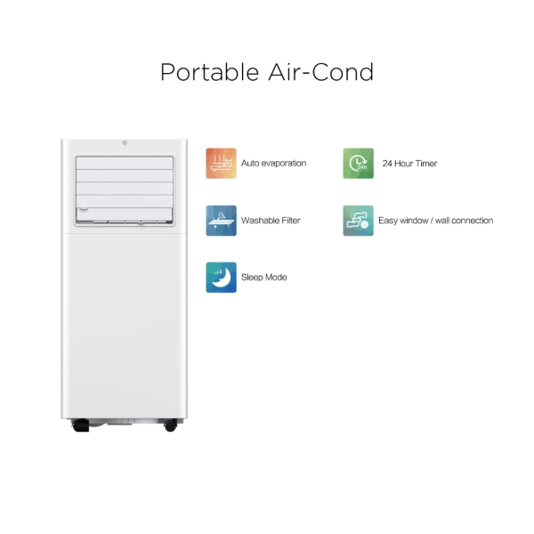 TCL 1.5HP Portable Air Conditioner TAC-12CPA/SL - Image 8