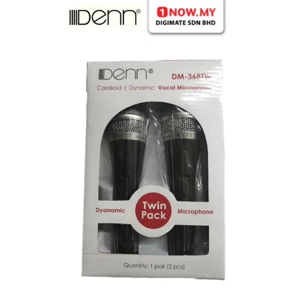 DENN Dynamic Vocal Microphone DM-368TW