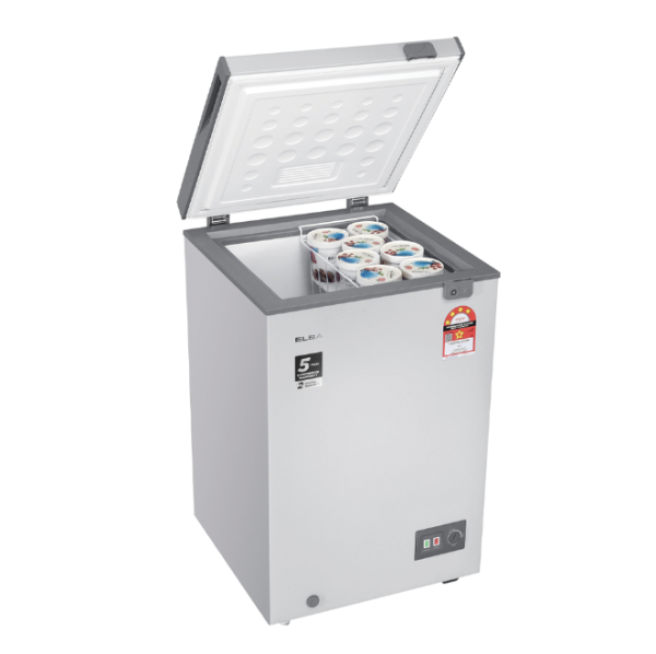 ELBA 130L Chest Freezer EF-R1380(GR) | 4 Star Energy Efficient - Image 2
