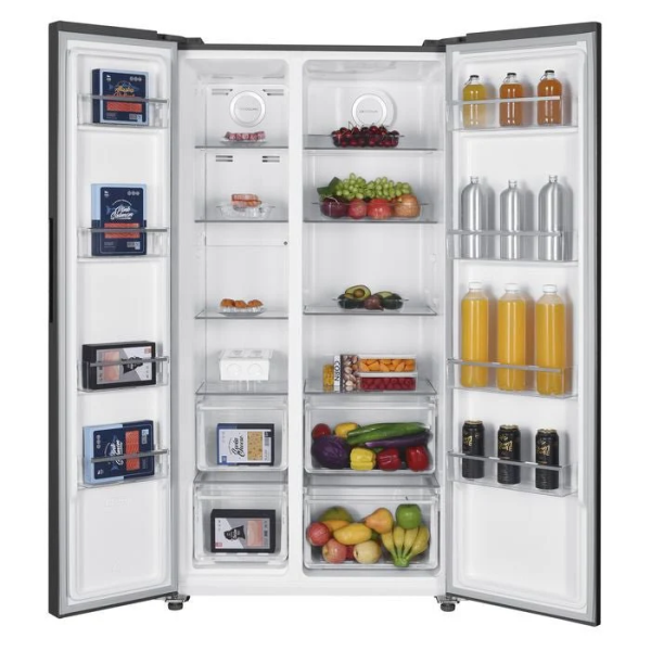 SHARP 620L Inverter Side-By-Side Fridge SJX6322MS | Multi Air Flow - Image 3