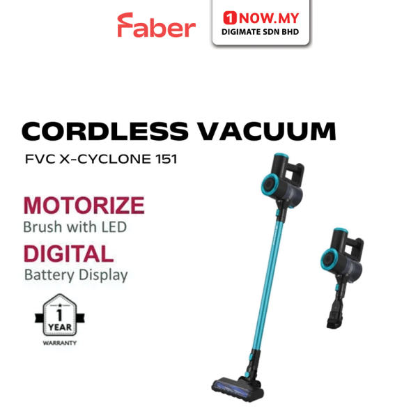 FABER X-Cyclone Cordless Stick Vacuum Cleaner FVC X-CYCLONE 151