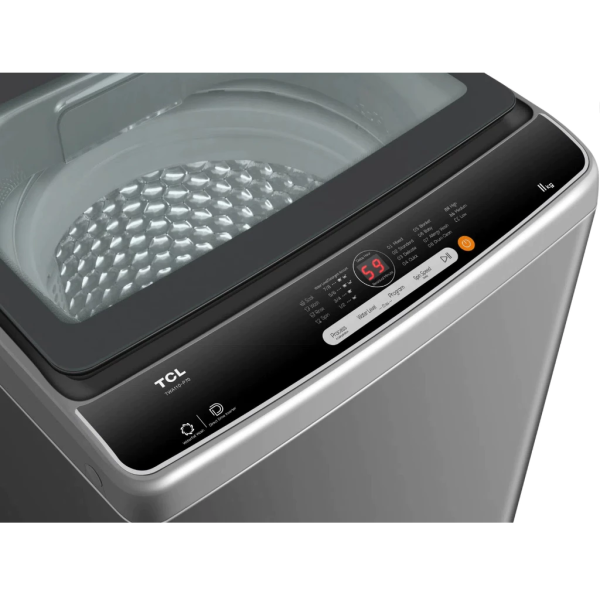 TCL 9kg Inverter Top Load Washing Machine TWA90-F307GM-09 | Magic Filter Hijab Care 5 Star Energy Saving - Image 5