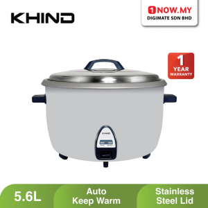 KHIND 5.6L Commercial Rice Cooker RC565 | Auto Keep Warm